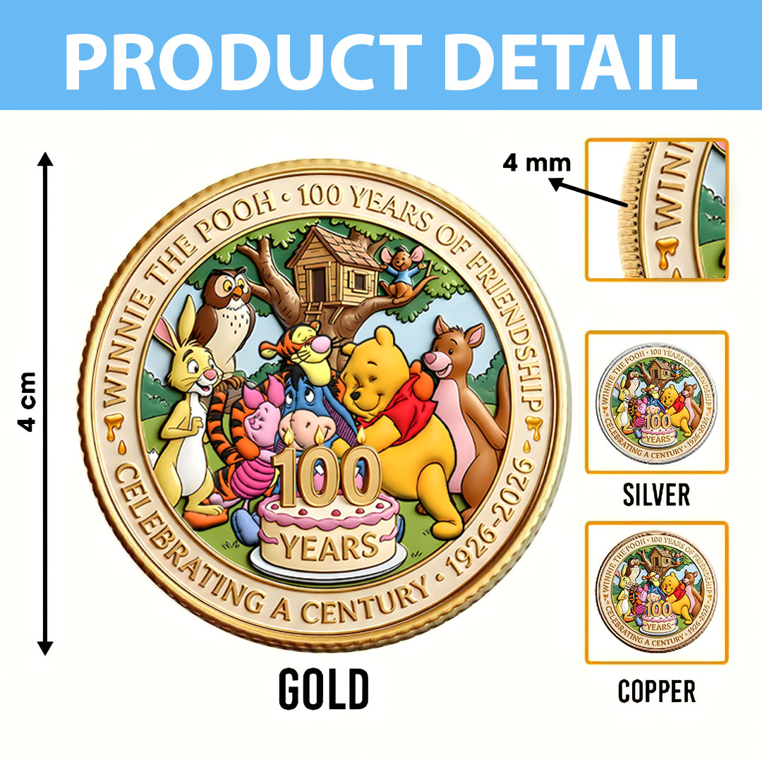 Winnie-the-Pooh 100th Anniversary Commemorative Coin – HOATT16819