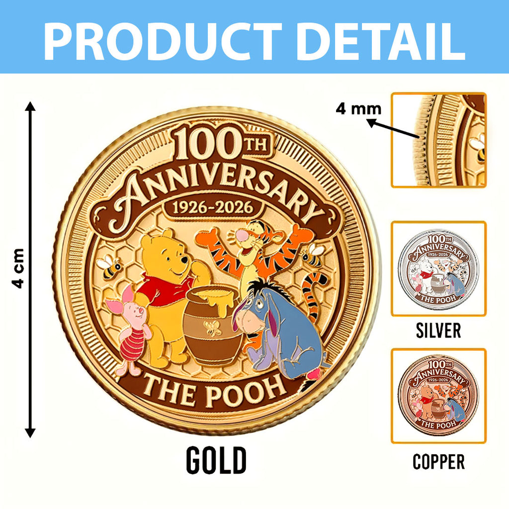 Winnie-the-Pooh 100th Anniversary Commemorative Coin – HOATT17129