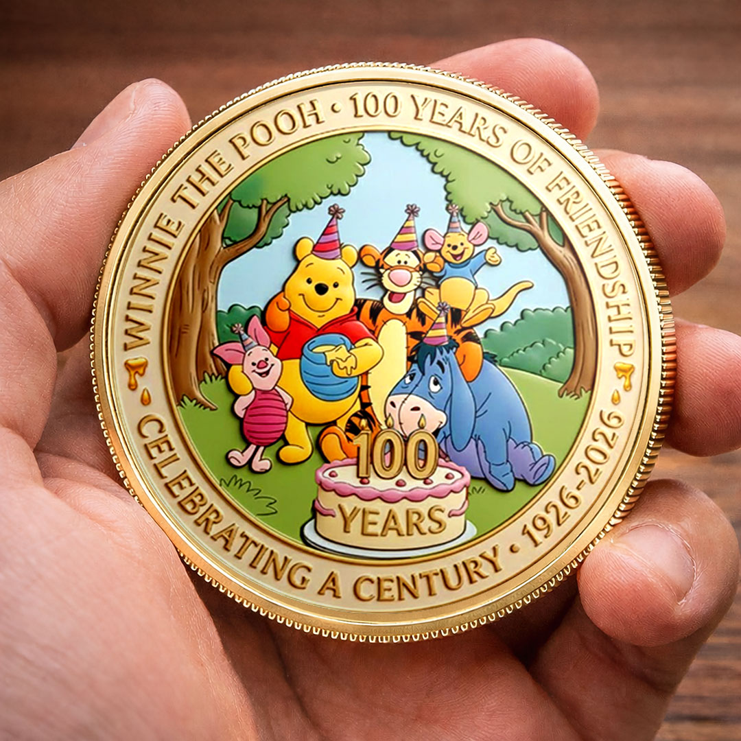 Winnie-the-Pooh 100th Anniversary Commemorative Coin – MAITM15087