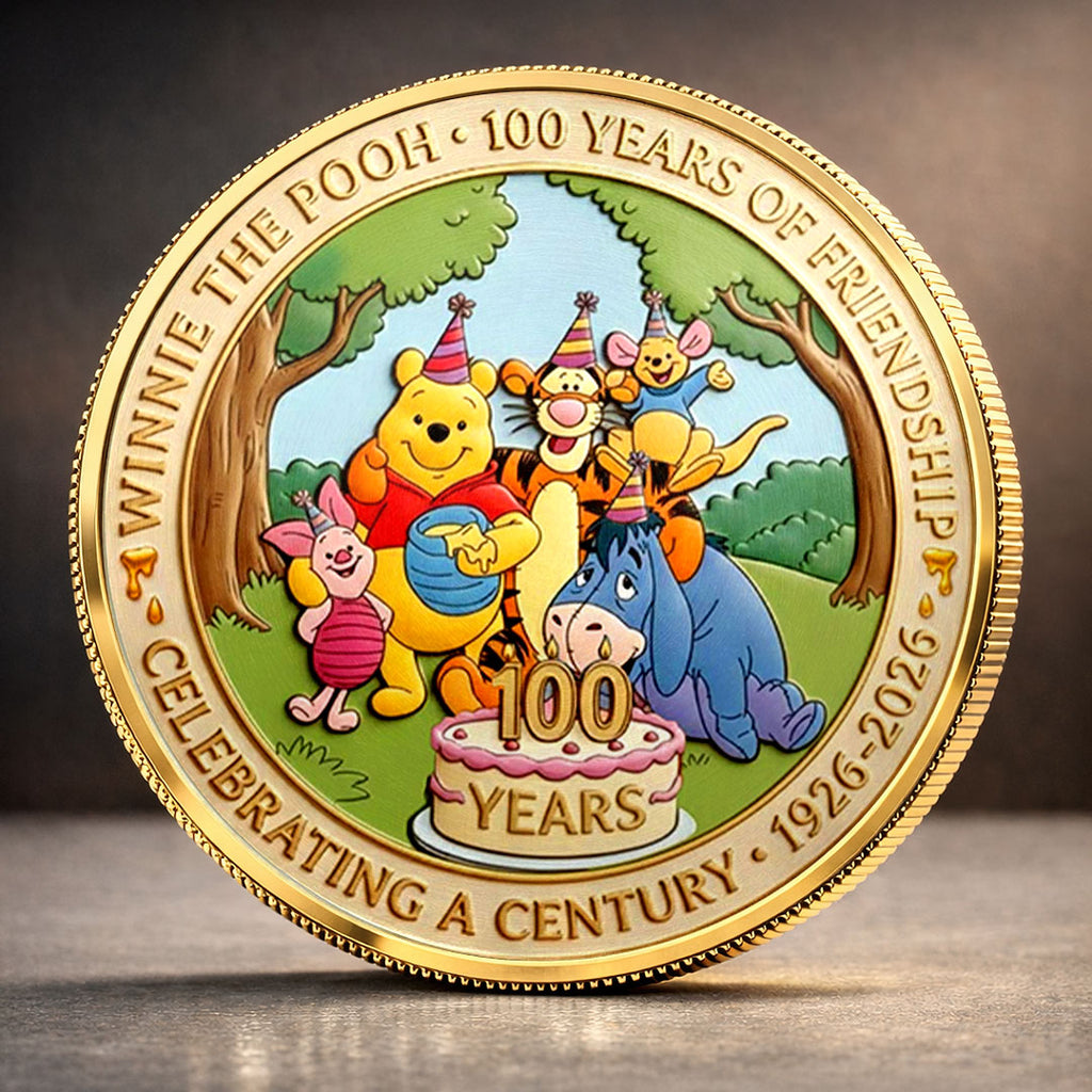 Winnie-the-Pooh 100th Anniversary Commemorative Coin – MAITM15087