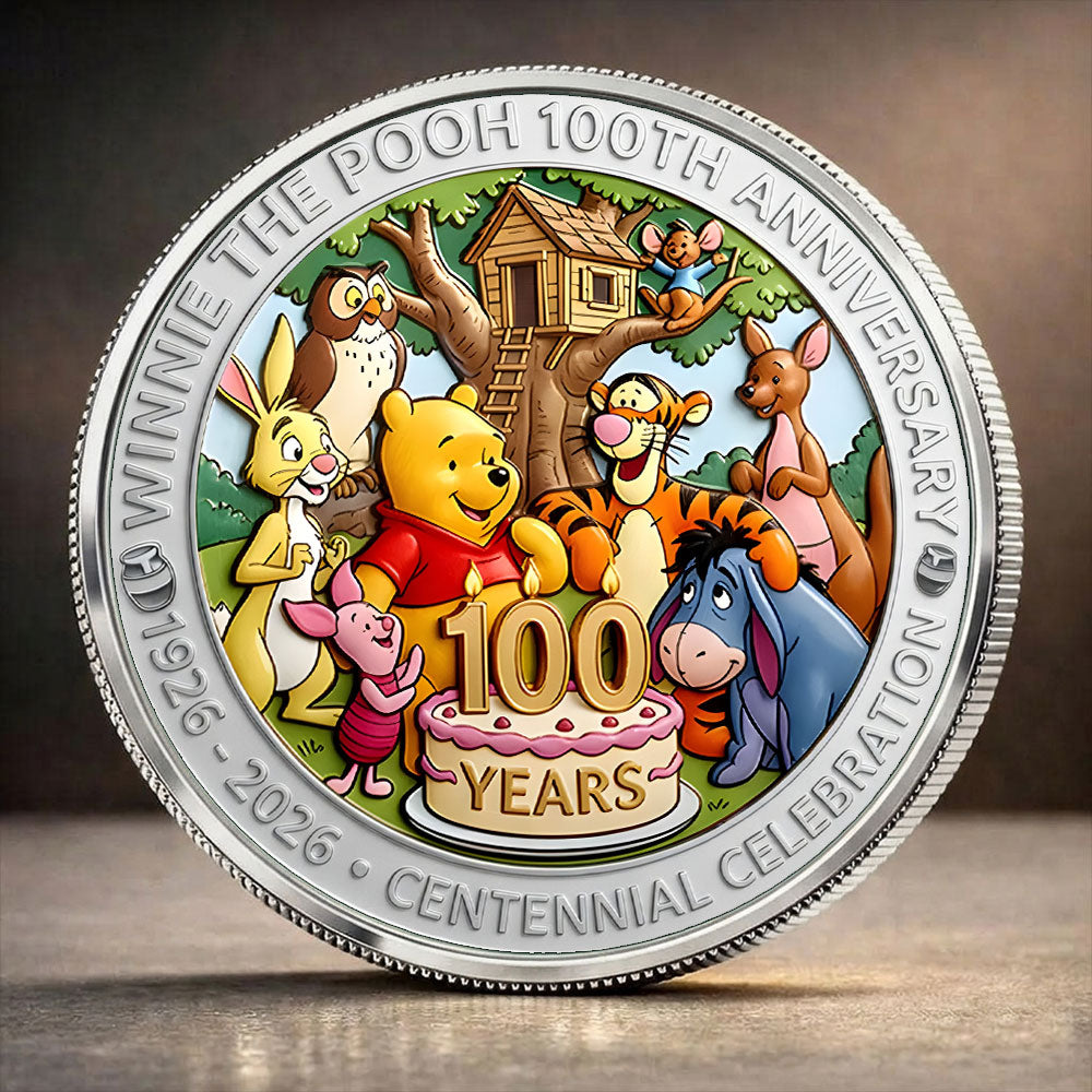 Winnie-the-Pooh 100th Anniversary Commemorative Coin – TANTN21775