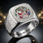 Winnie-the-Pooh 100th Anniversary 3D Engraved Ring – HOATT19813
