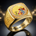 Winnie-the-Pooh 100th Anniversary 3D Engraved Ring – HOATT19814