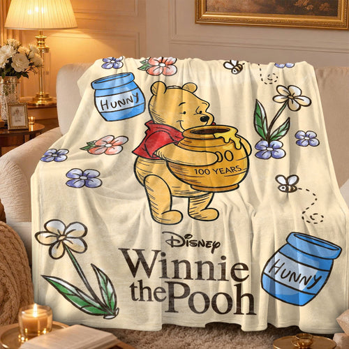 Winnie-the-Pooh 100th Anniversary Fleece Blanket – TMTHU7916