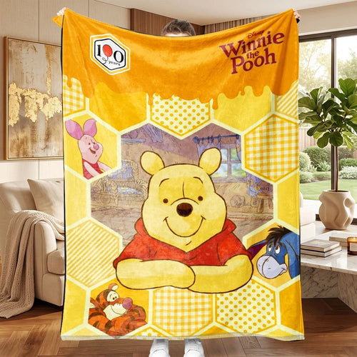 Winnie-the-Pooh 100th Anniversary Fleece Blanket – TMTHU8659
