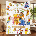 Winnie-the-Pooh 100th Anniversary Fleece Blanket – TMTHU7899