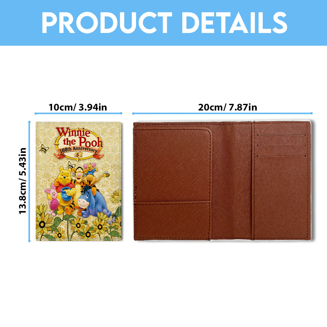 Winnie-the-Pooh 100th Anniversary Leather Passport Cover – TMTHU6390