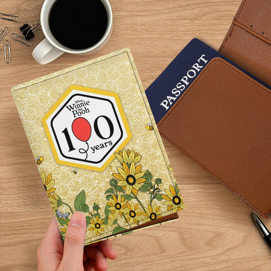 Winnie-the-Pooh 100th Anniversary Leather Passport Cover – TMTHU6390