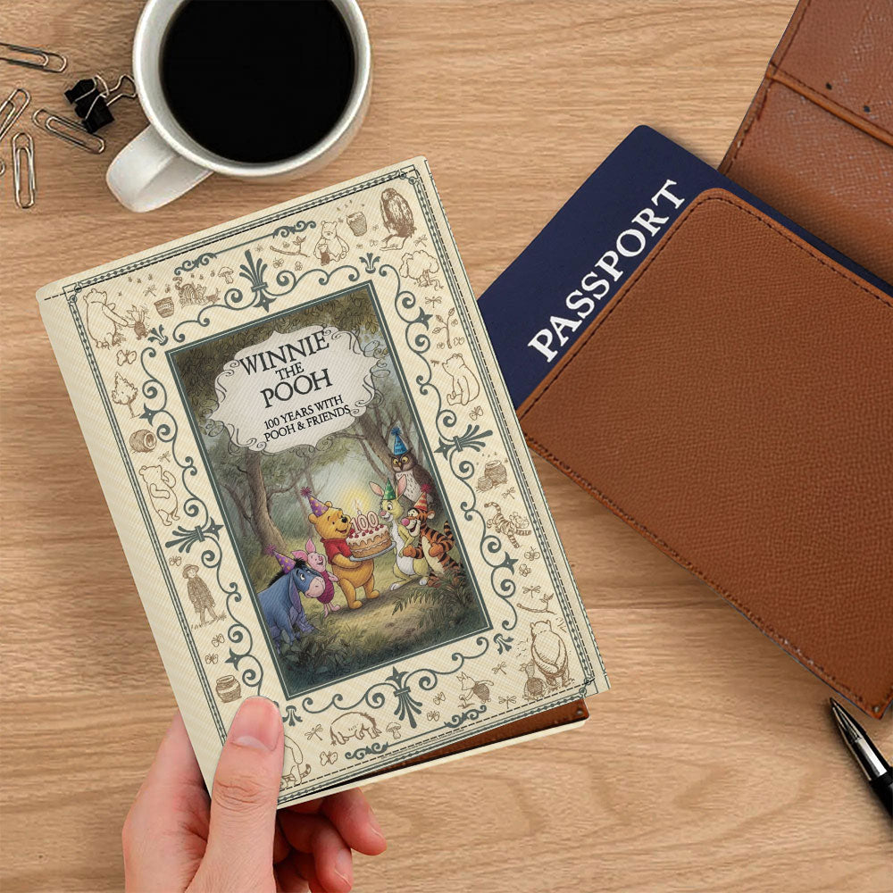Winnie-the-Pooh 100th Anniversary Leather Passport Cover – TMTHU6424