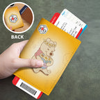 Winnie-the-Pooh 100th Anniversary Leather Passport Cover – TANTN22972