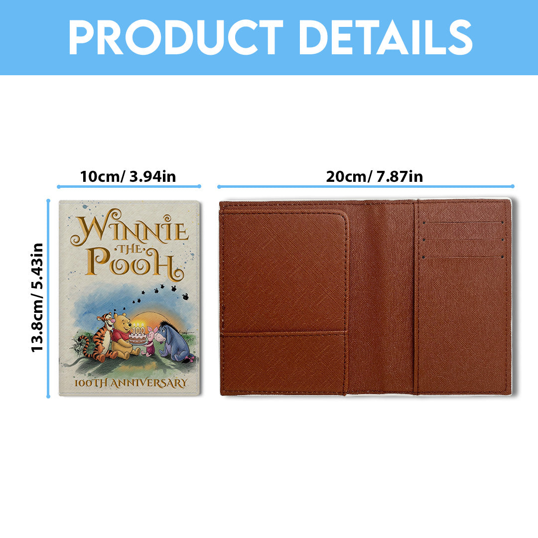 Winnie-the-Pooh 100th Anniversary Leather Passport Cover – TMTHU6250
