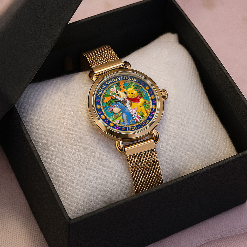 Winnie-the-Pooh 100th Anniversary Mesh Strap Quartz Watch – TMTHU4516