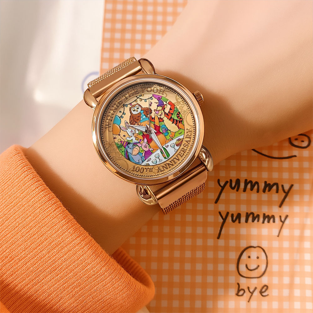 Winnie-the-Pooh 100th Anniversary Mesh Strap Quartz Watch – TMTHU4924