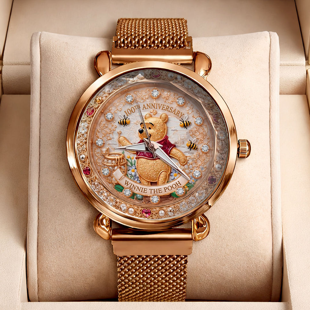 Winnie-the-Pooh 100th Anniversary Mesh Strap Quartz Watch – TMTHU8055