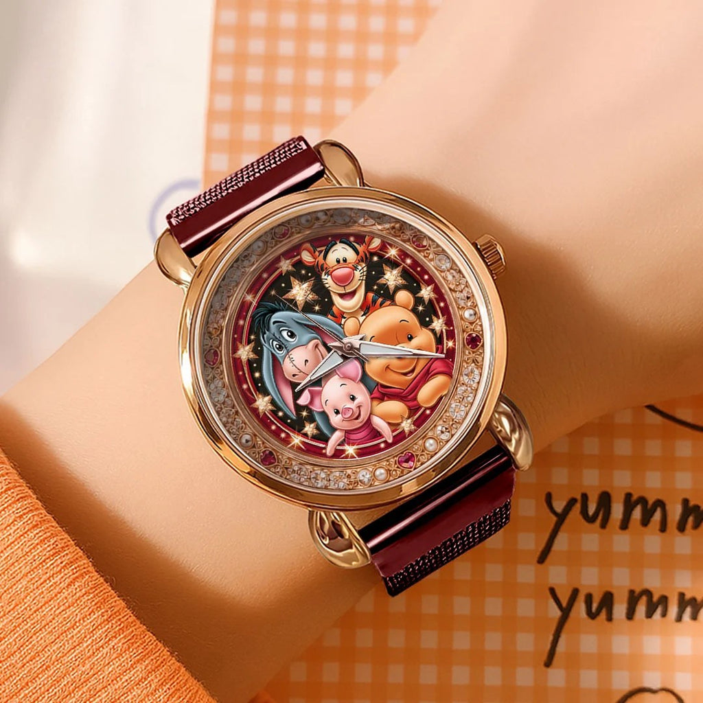 Winnie-the-Pooh 100th Anniversary Mesh Strap Quartz Watch – TMTHU9065