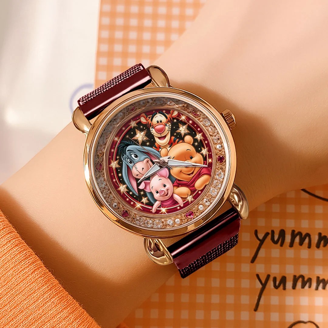 Winnie-the-Pooh 100th Anniversary Mesh Strap Quartz Watch – TMTHU9065