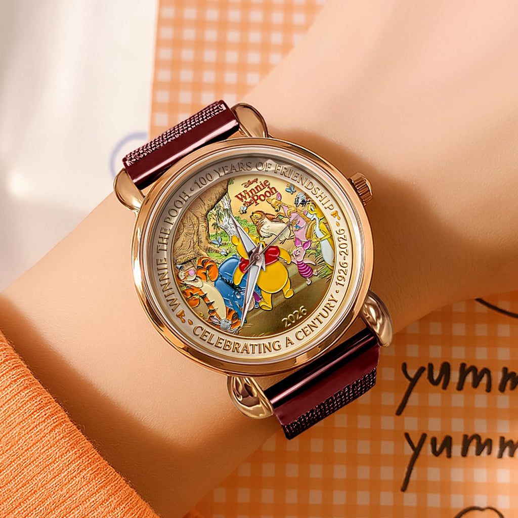 Winnie-the-Pooh 100th Anniversary Mesh Strap Quartz Watch – HOATT16800