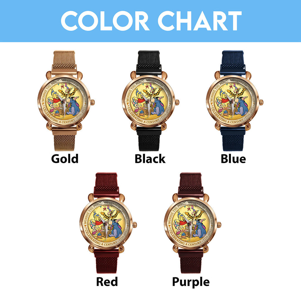 Winnie-the-Pooh 100th Anniversary Mesh Strap Quartz Watch – HOATT16906