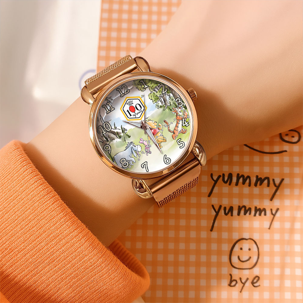Winnie-the-Pooh 100th Anniversary Mesh Strap Quartz Watch – MAITM14900