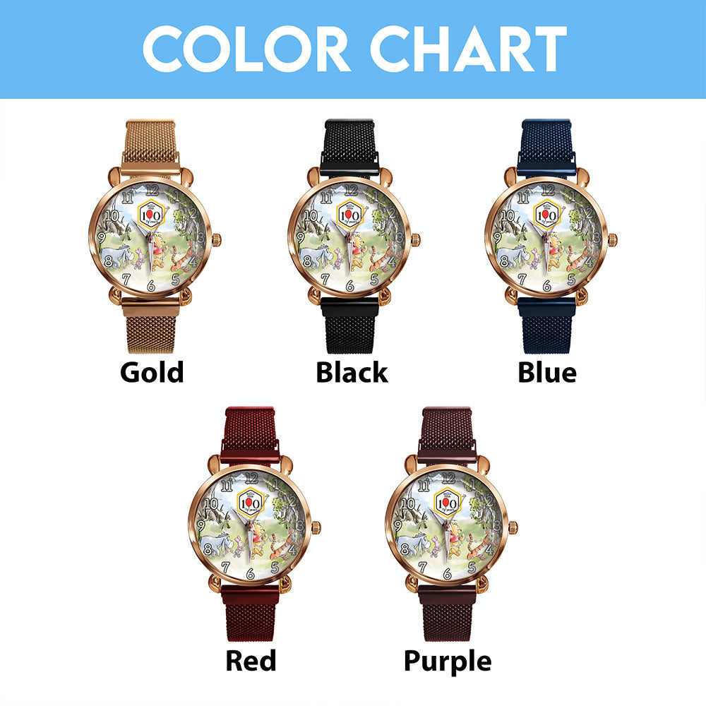 Winnie-the-Pooh 100th Anniversary Mesh Strap Quartz Watch – MAITM14900