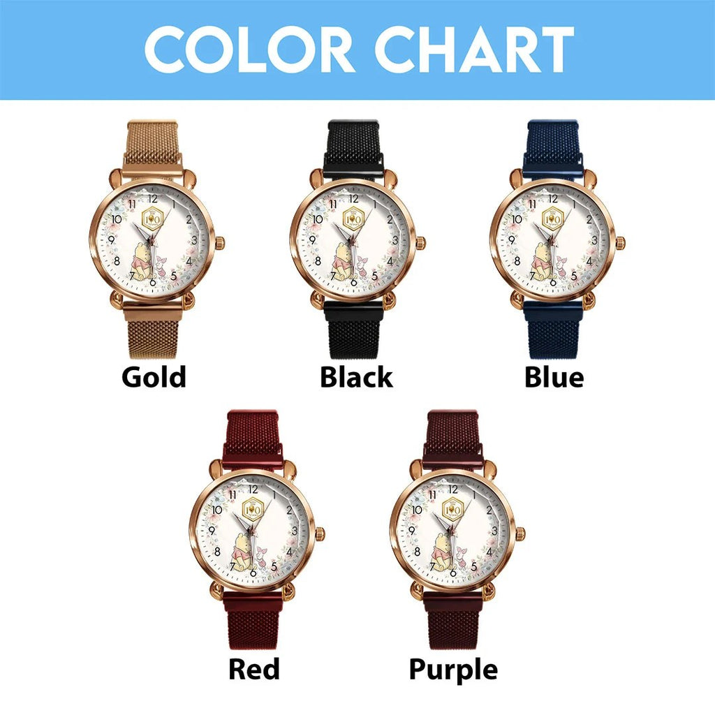Winnie-the-Pooh 100th Anniversary Mesh Strap Quartz Watch – MAITM15452