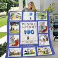 Winnie-the-Pooh 100th Anniversary Quilt Blanket – TMTHU3408