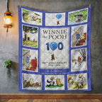 Winnie-the-Pooh 100th Anniversary Quilt Blanket – TMTHU3408