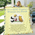 Winnie-the-Pooh 100th Anniversary Quilt Blanket – TMTHU4563
