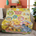 Winnie-the-Pooh 100th Anniversary Quilt Blanket – TMTHU4771