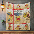 Winnie-the-Pooh 100th Anniversary Quilt Blanket – TMTHU4794