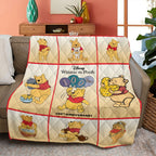 Winnie-the-Pooh 100th Anniversary Quilt Blanket – TMTHU4794