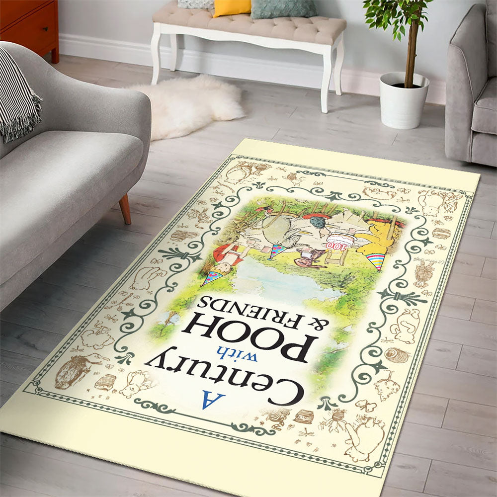 Winnie-the-Pooh 100th Anniversary Rectangular Rug – TMTHU6399