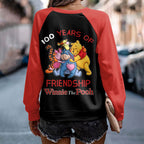 Winnie-the-Pooh 100th Anniversary Round Neck Raglan Sleeve Sweatshirt – HOATT15570