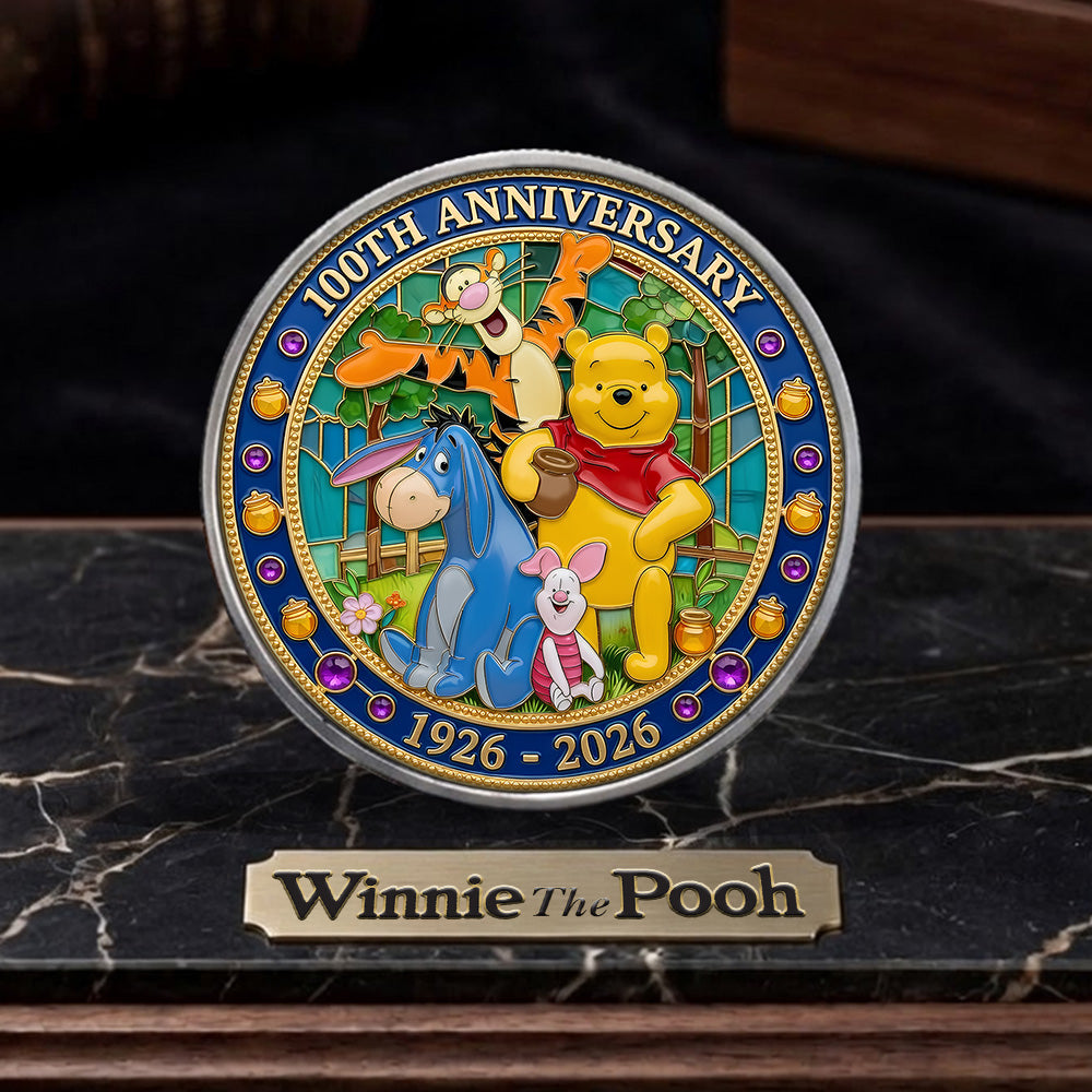 Winnie-the-Pooh 100th Anniversary Commemorative Coin – TMTHU4485