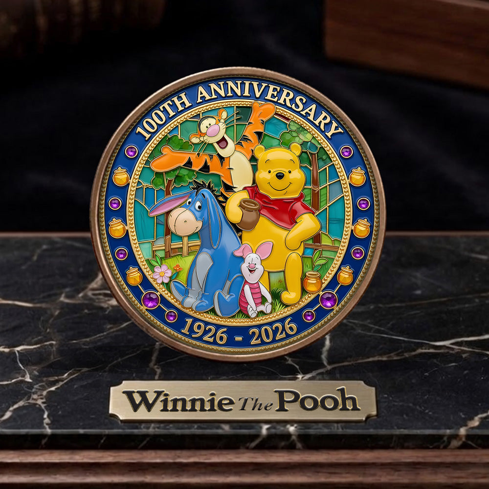 Winnie-the-Pooh 100th Anniversary Commemorative Coin – TMTHU4485