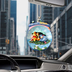 Winnie-the-Pooh 100th Anniversary Custom shape 2-sided Acrylic Car Ornament – HOATT15504