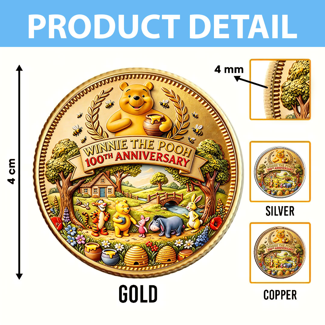 Winnie-the-Pooh 100th Anniversary Commemorative Coin – HOATT16701