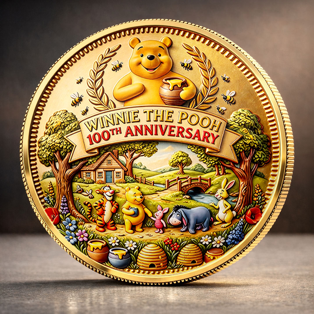 Winnie-the-Pooh 100th Anniversary Commemorative Coin – HOATT16701