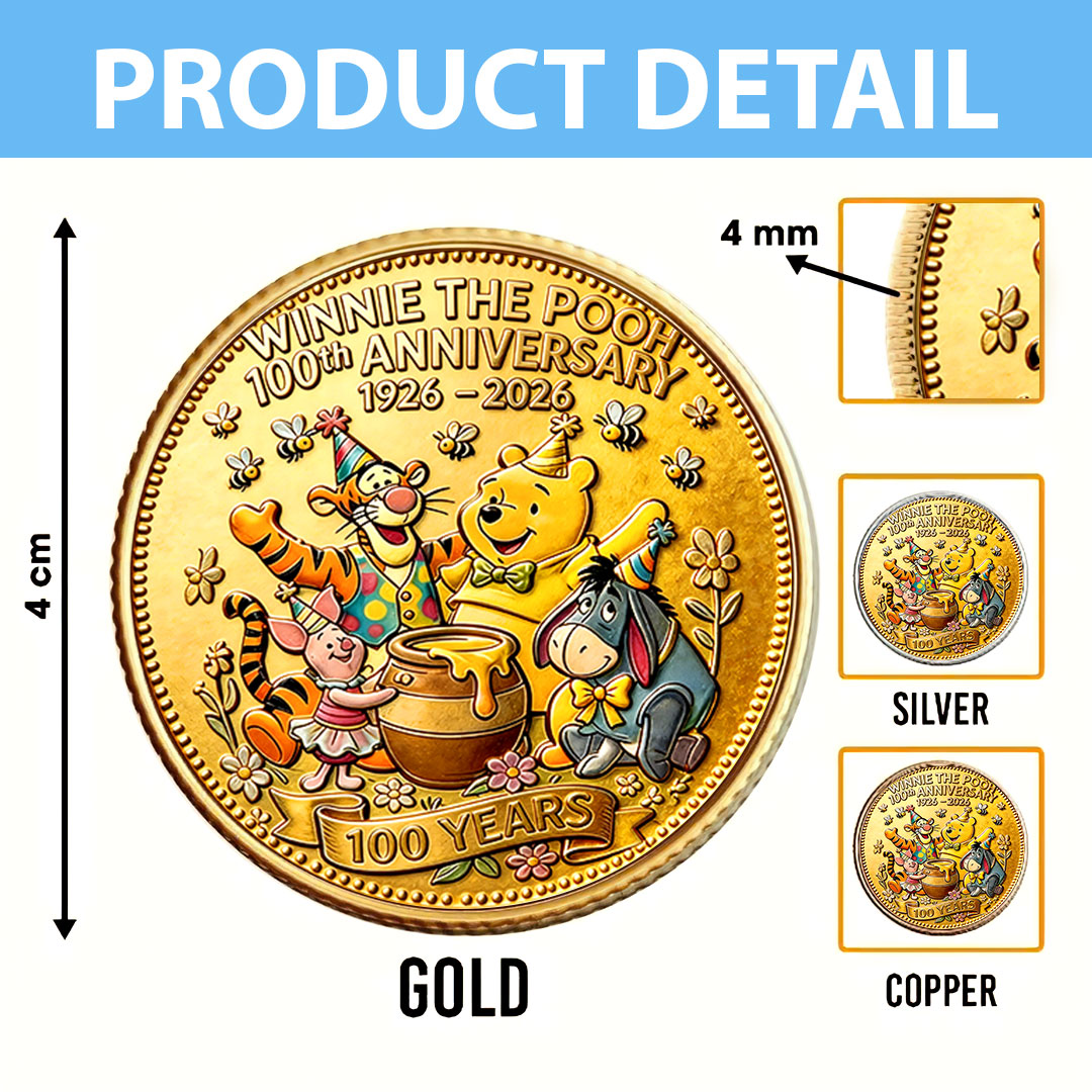 Winnie-the-Pooh 100th Anniversary Commemorative Coin – HOATT16702