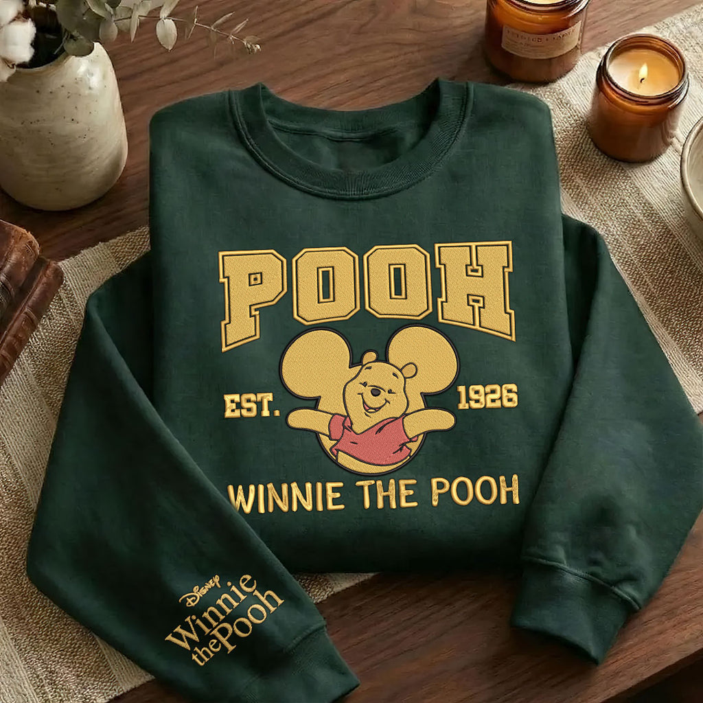 Winnie-the-Pooh 100th Anniversary 2D Embroidered Sweatshirt – HOATT16137