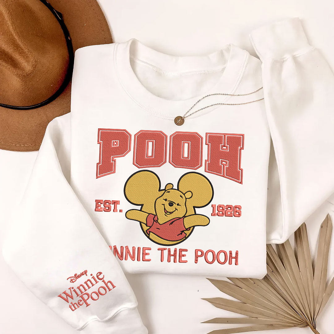 Winnie-the-Pooh 100th Anniversary 2D Embroidered Sweatshirt – HOATT16137