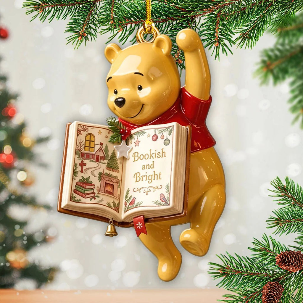 Winnie-the-Pooh Custom Shape 2-side Printed Acrylic Ornament – HOATT21612