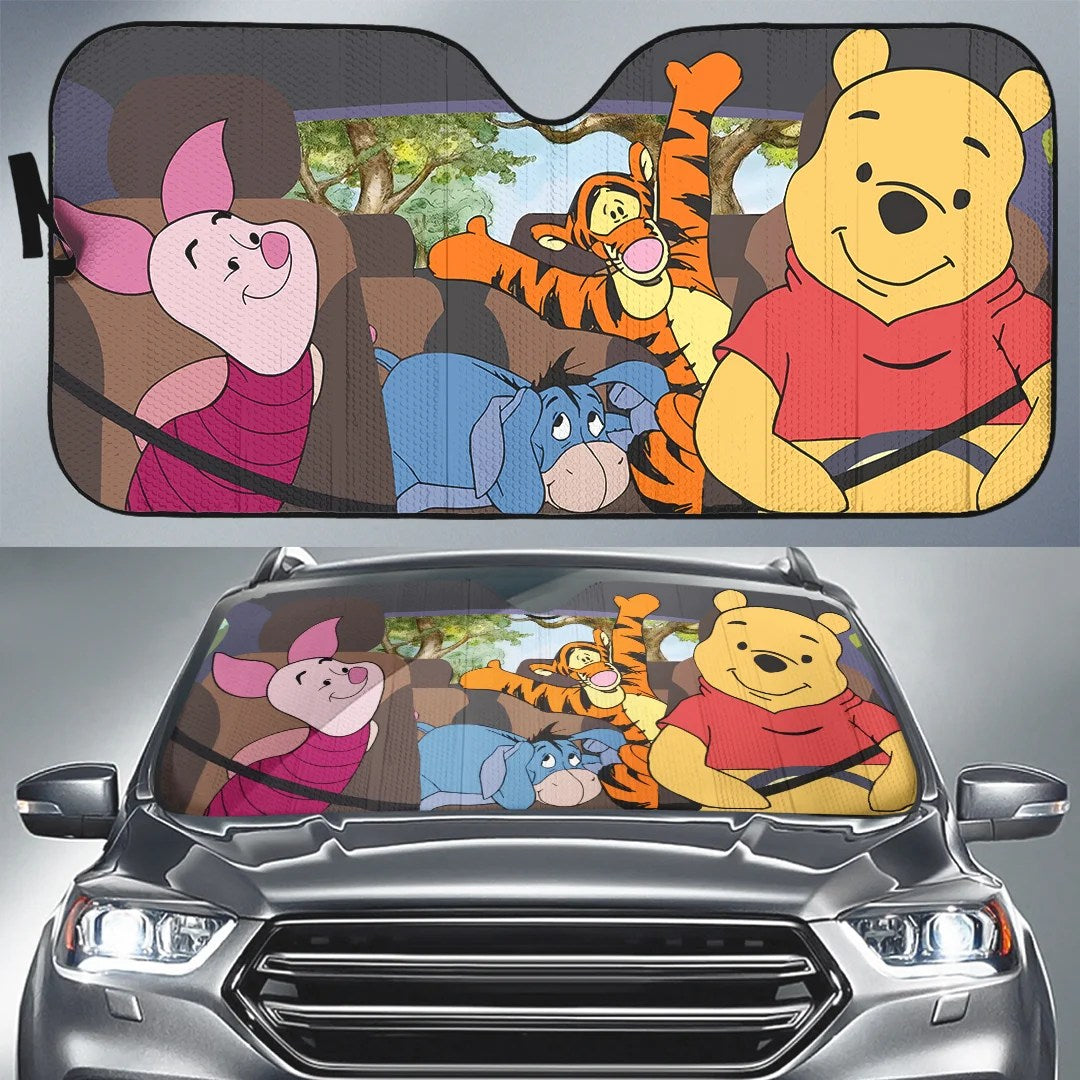 Winnie-the-Pooh Auto Sun Shade – TMTHU8833