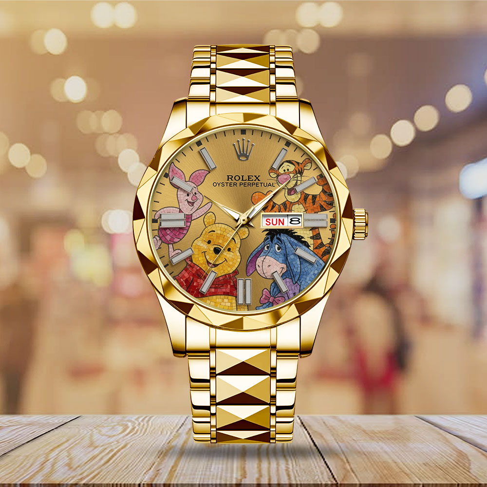 Winnie-the-Pooh Alloy Luxury Quartz Watch – TMTHU7369