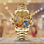 Winnie-the-Pooh Alloy Luxury Quartz Watch – TMTHU7369