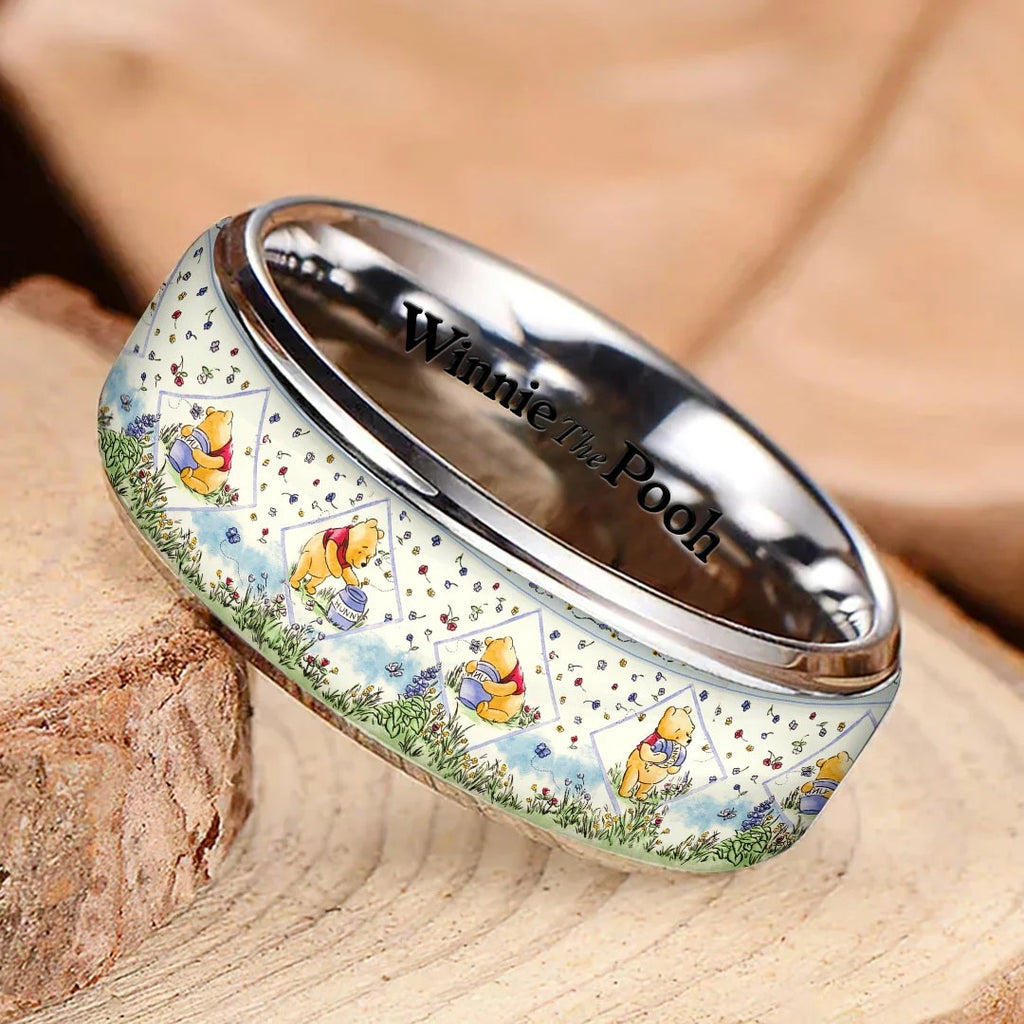 Winnie-the-Pooh Custom Alloy Ring – HOATT20421