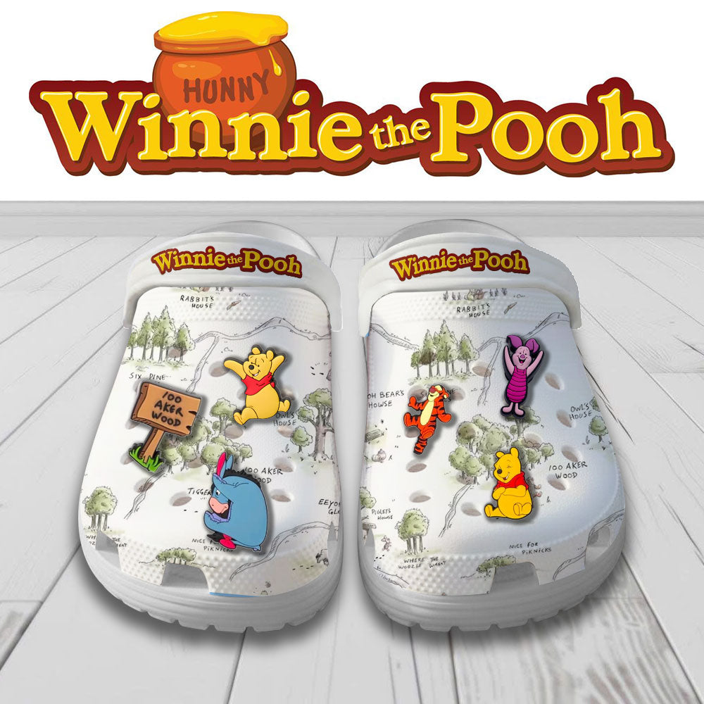 Winnie-the-Pooh Custom Clogs – TMTHU3543