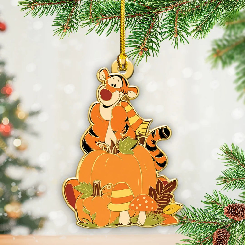 6PCS Winnie-the-Pooh Custom Shape 2-Side Printed Acrylic Ornament – TANTN25732