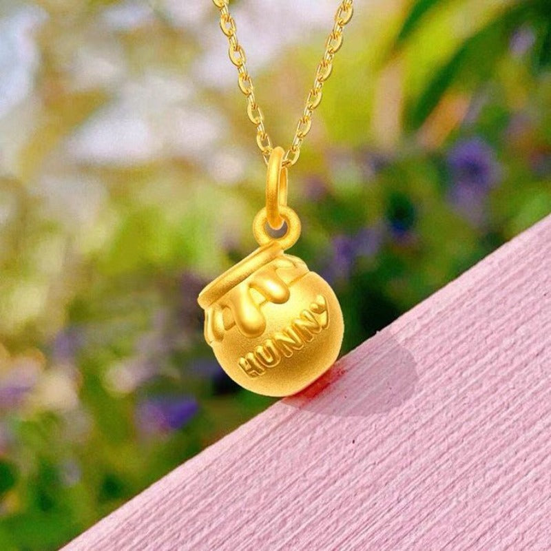 Winnie-the-Pooh Honey Pot Pendant Necklace – MAITMDROP180