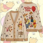Winnie-the-Pooh Knitted V-neck Cardigan – TMTHU9645